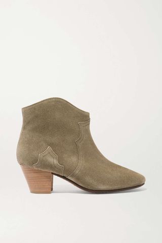 Isabel Marant + Étoile the Dicker Suede Ankle Boots