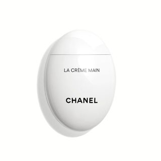 Chanel + La Crème Main Smooth-Soften-Brighten Bottle