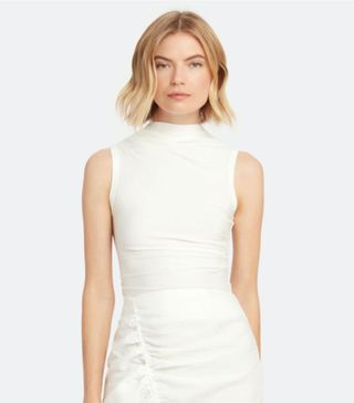 The Line By K + Selma Mock Neck Top