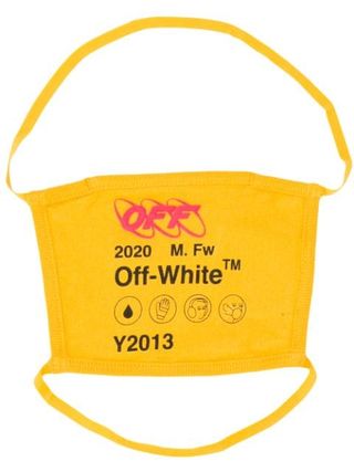 Off-White + Industrial Logo-Print Face Mask