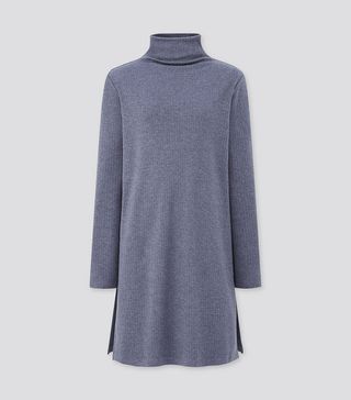 Uniqlo + x Hana Tajima Ribbed High-Neck Long-Sleeve Tunic