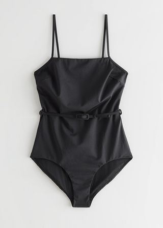 & Other Stories + Belted Swimsuit