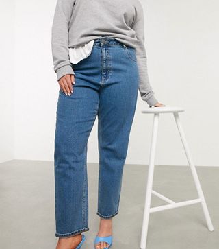 ASOS Design + High Rise Farleigh Jeans