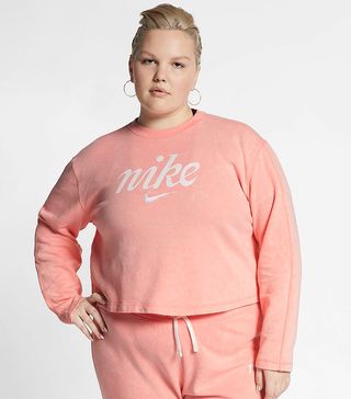 Nike + Cropped Crewneck Sweatshirt