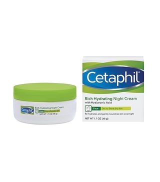 Cetaphil + Rich Hydrating Night Cream With Hyaluronic Acid