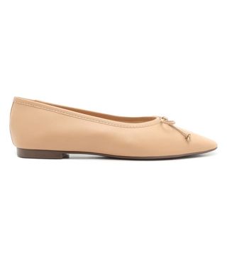 Schutz + Arissa Square Toe Ballet Flat