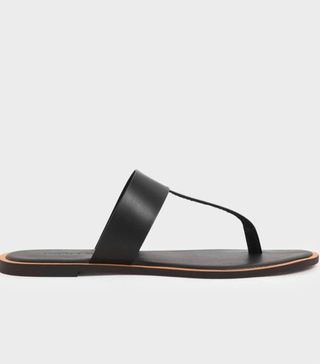 Charles & Keith + T-Bar Slide Sandals