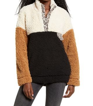 Thread & Supply + Wubby Colorblock Fleece Pullover