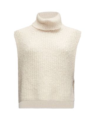 Isabel Marant Étoile + Megan Roll-Neck Cotton-Blend Sleeveless Sweater