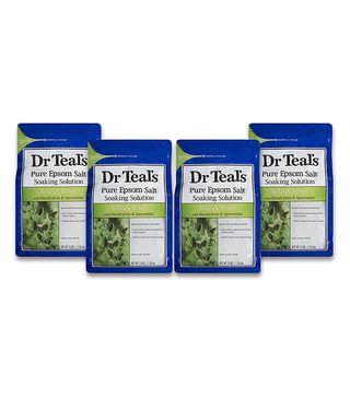 Dr Teal's + Epsom Salt Soaking Solution, Relax & Relief (4 Count)