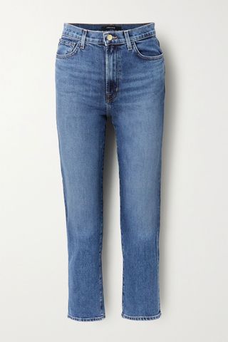 J Brand + Jules High-Rise Straight-Leg Jeans