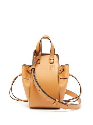 Loewe + Hammock Mini Leather Tote Bag
