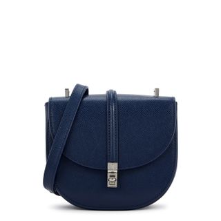 Vivienne Westwood + Sofia Mini Blue Leather Cross-Body Bag
