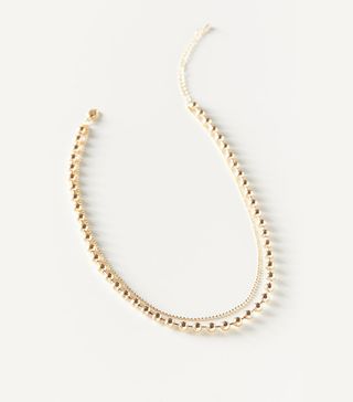 Urban Outfitters + Zoe Ball Chain Layer Necklace