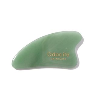 Odacité + Crystal Contour Gua Sha Green Aventurine Beauty Tool