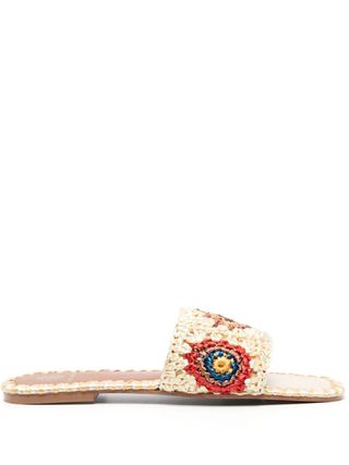 De Siena Shoes + Crochet Flat Slides