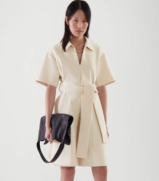 COS + Open Collar Belted Playsuit