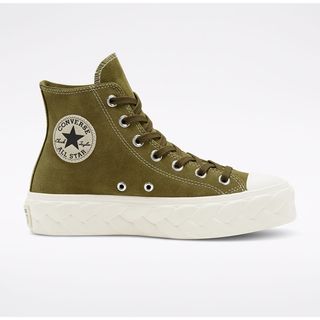 Converse + Chuck Taylor All Star Lift Cable in Dark Moss