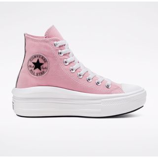 Converse + Chuck Taylor All Star Move in Lotus Pink
