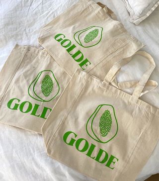 Golde + Papaya Tote