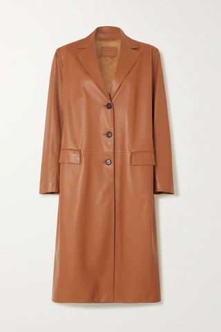 Prada + Leather Coat