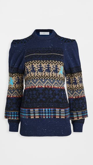 Toga Pulla + Jaquard Knit Pullover