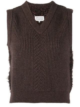 Maison Margiela + Wool Mix Sweater Vest