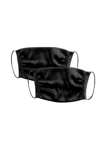 KES + Peace Mask - Black Cotton (2 in 1 Pack)