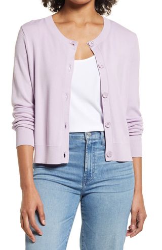 Halogen + Relaxed Fit Cardigan