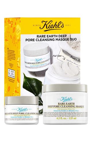 Kiehl's + Rare Earth Deep Pore Cleansing Mask Set
