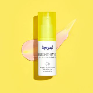 Supergoop! + Bright-Eyed 100% Mineral Eye Cream SPF 40