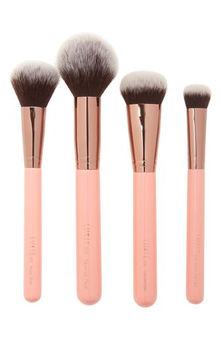Luxie + Rose Gold Face Brush Set