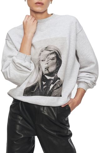 Anine Bing + X Terry O'Neill Graphic Sweatshirt