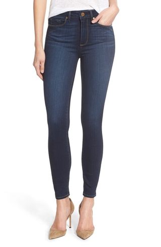 Paige + Hoxton High Waist Ankle Ultra Skinny Jeans