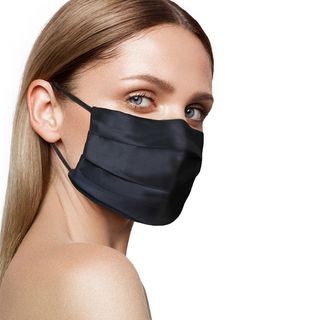 Slip + Pure Silk Adult Pleated Face Covering