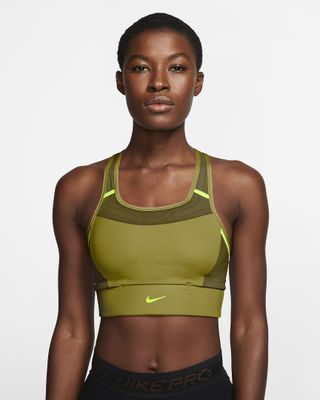 Nike + Medium-Support 1-Piece Pad Pocket Sports Bra