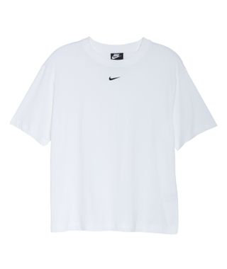 Nike + Essential Embroidered Swoosh Organic Cotton T-Shirt