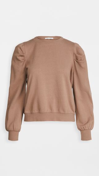Z Supply + Puff Sleeve Sweatshirt