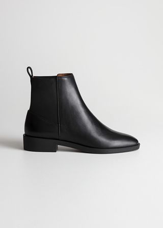 & Other Stories + Chelsea Leather Boots