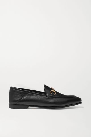 Gucci + Brixton Horsebit-Detailed Leather Collapsible-Heel Loafers