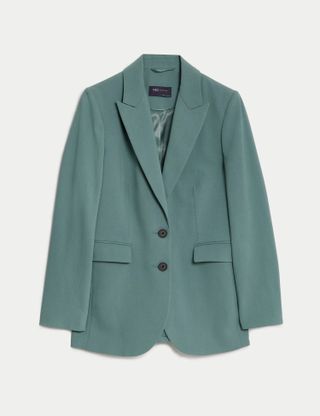 M&S Collection + Tailored Single Breasted Blazer