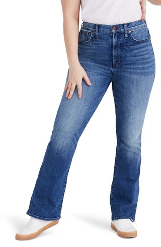 Madewell + High Waist Skinny Flare Jeans
