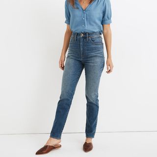 Madewell + The Highest-Rise Perfect Vintage Jean in Longisle Wash