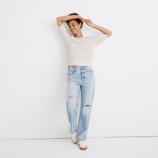 Madewell + The Dadjean in Millman Wash: Ripped Edition