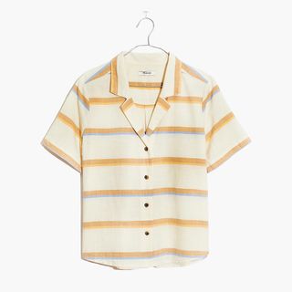 Madewell + Camp Shirt in Stripe