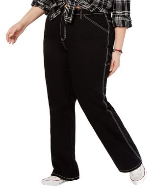 Dickies + Trendy Plus Size Relaxed Fit High Rise Carpenter Pants