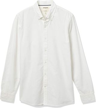 Goodthreads + The Perfect Oxford Shirt Slim-Fit Long-Sleeve Solid Shirt