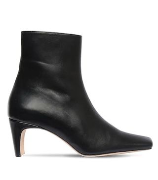 Staud + Leather Ankle Boots