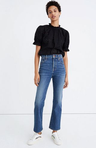 Madewell + Slim Demi-Boot Jeans in Sundale Wash