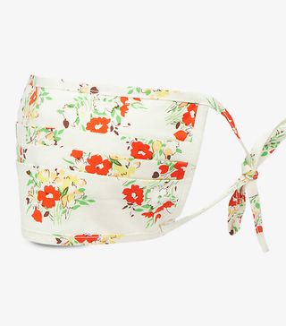 Rixo + Hope Floral-Print Recycled Silk-Blend Face Covering